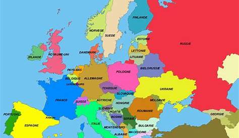 Carte de l’Europe | French 201