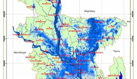 Carte Inondation Bangladesh Worst Case Scenario For Sea Level Rise No More New York Berlin Or Shanghai Sci Tech Dw Com 15 09 2015 Sea Level Rise Sea Level Global Warming