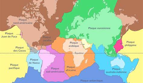 Carte Plaque Tectonique France Histoire Géologique De La Du Précambrien à Nos