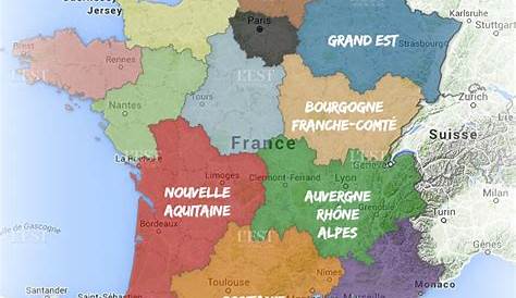 imprimer Carte De France Region À Imprimer Pics - Usvmoncheaux