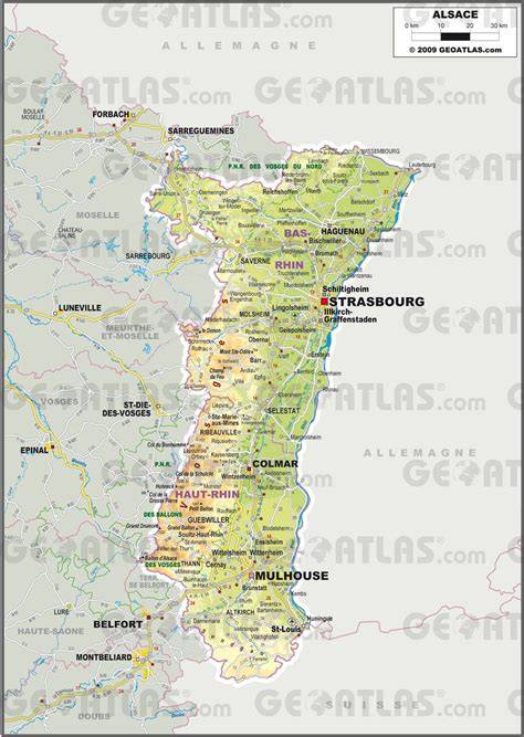 Carte d Alsace ≡ Voyage Carte Plan