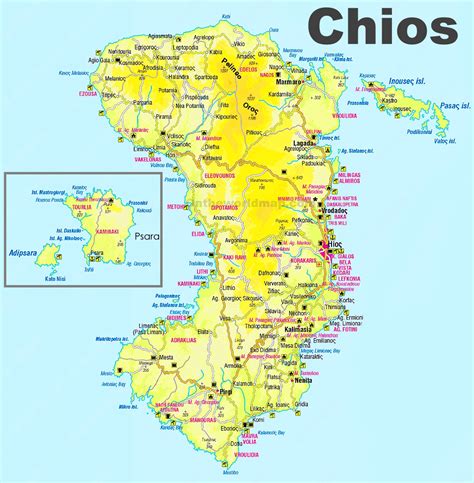 Chios road map
