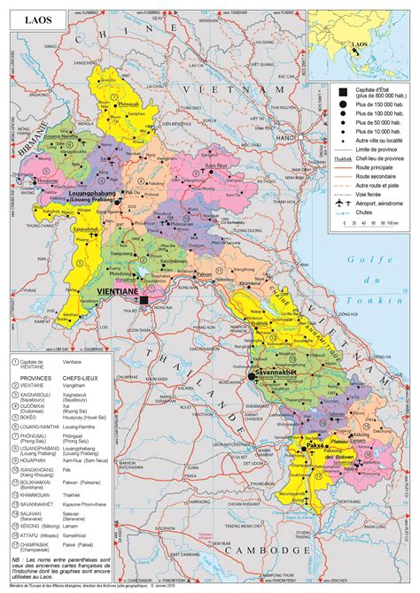 Informations pratiques du voyage au Laos