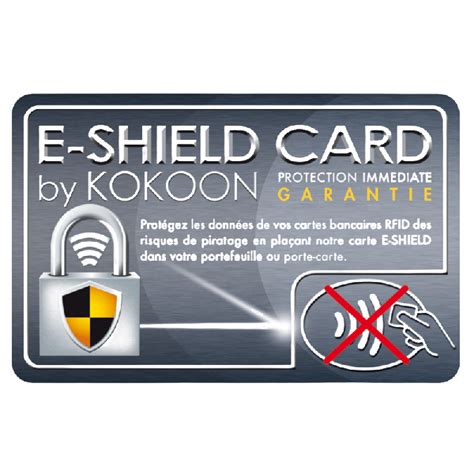 Carte de protection antipiratage RFID métallique Or Chez scoleo fête