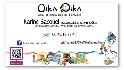 carte de visite oika oika