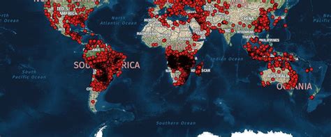 carte des incendies dans le monde