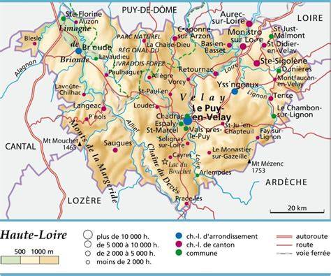 43 HauteLoire Plan Voyages Cartes