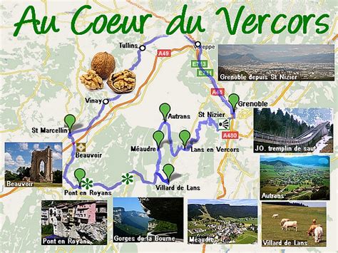 carte du vercors tourisme