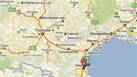 Perpignan carte géographique » Voyage Carte Plan