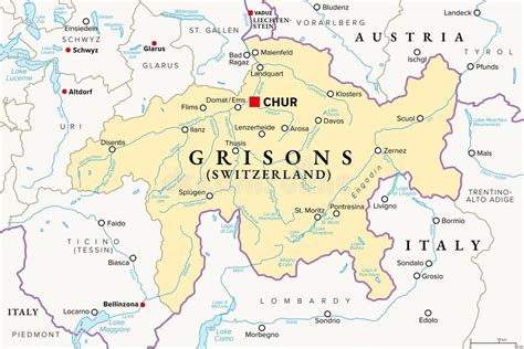 1. Map of Grisons Download Scientific Diagram