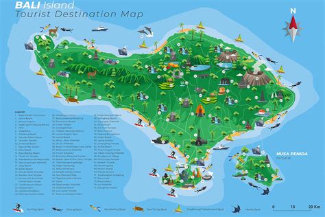 Bali Map Bali on a map by regions Bali Tourism Board Bali Bus Rental