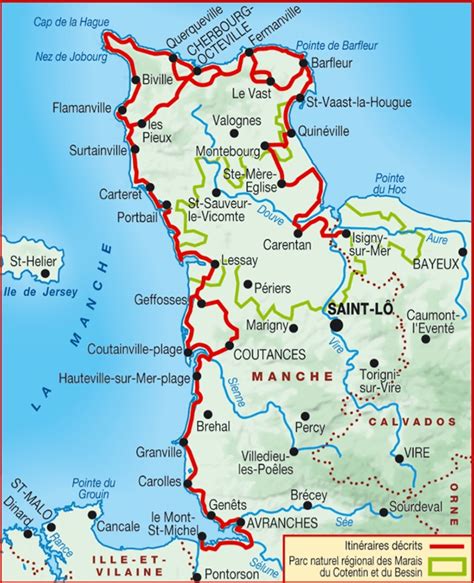 GR®223 De PortBailsurMer à Granville (Manche)