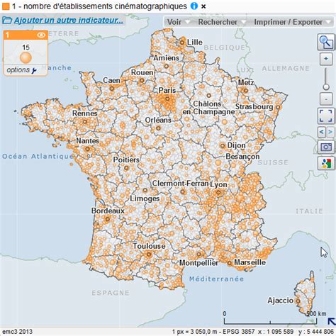 Carte des codes postaux des BouchesduRhône