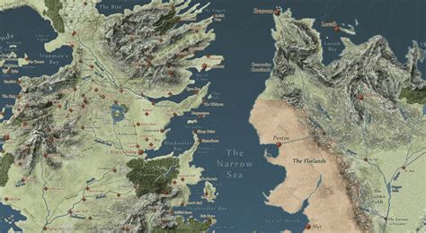 Interactive map of Game of Thrones / Boing Boing