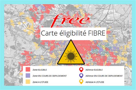 Free met à jour sa nouvelle carte carte interactive pour informer les