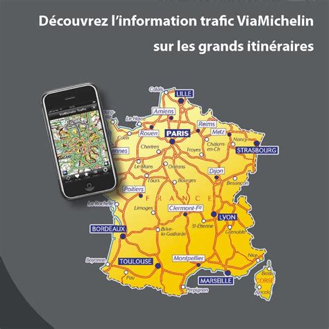 Michelin lance une carte routière interactive