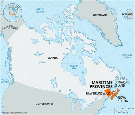 Map Of Maritime Canada secretmuseum