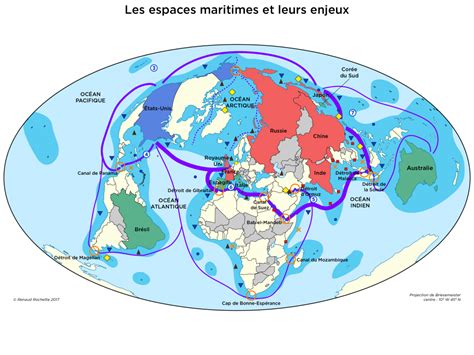 Maritime Map Of The World Map