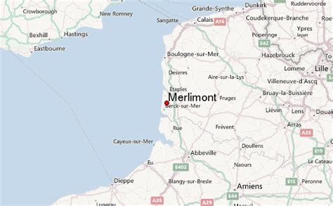 Plan Merlimont carte ville Merlimont