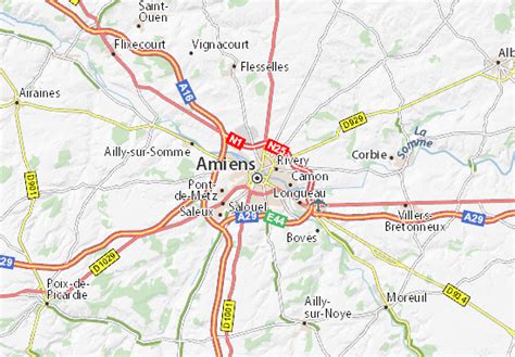 Le Havre Amiens. Carte Michelin N°52 Carte Au 200 000eme Rakuten