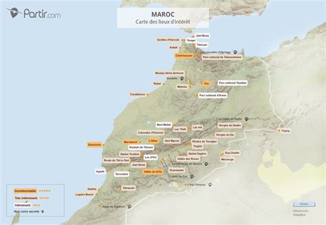 Carte Routiere Maroc. carte routi re du maroc ign la compagnie des