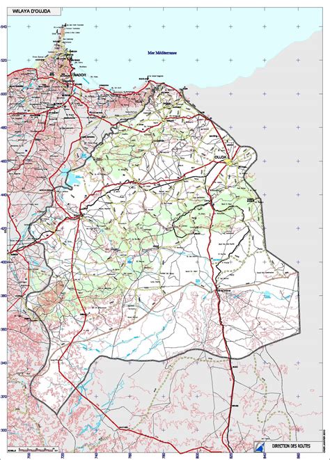 Oujda Maroc Carte Carte D Italie