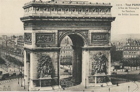 PARIS 17. Arc de Triomphe de l'Etoile 1936