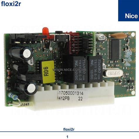 Récepteur radio NICE FLOXI2 433.92 Mhz 2 canaux Achat / Vente