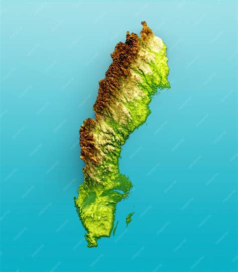 Carte topographique n° 61 Stockholm (Suède) Norstedts Sverigeser