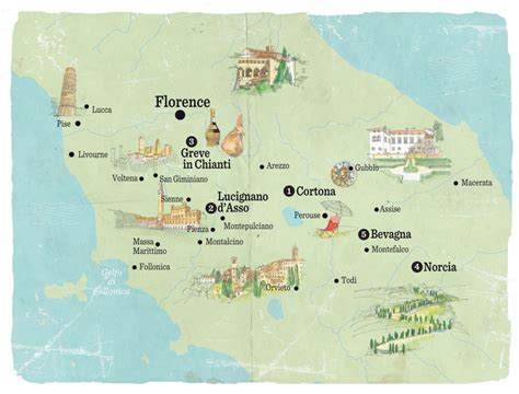 Latitudes Italie/Ombrie/Toscane