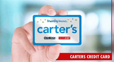 carter's credit card login
