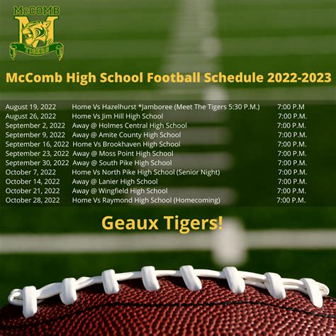 carter high school football schedule 2023
