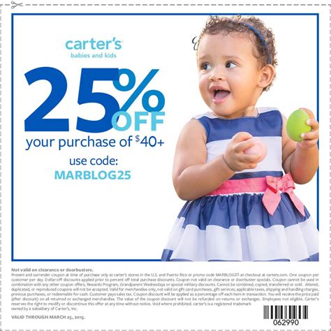 carters for kids coupons