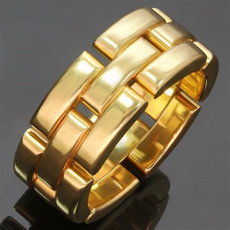 cartier 18k gold panthere ring
