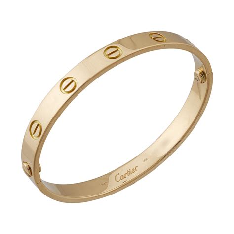 cartier bracelet gold love