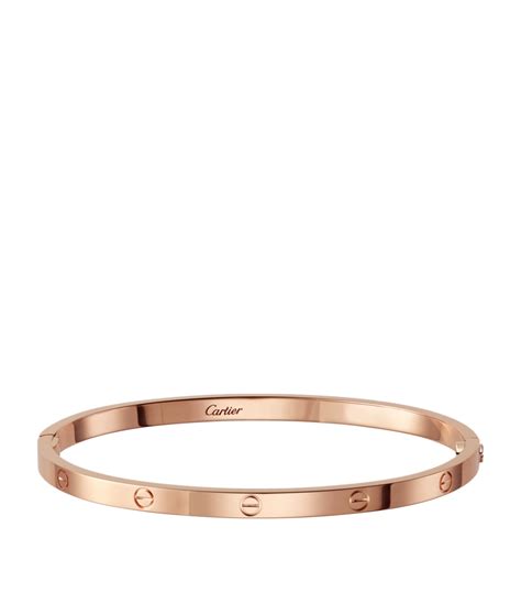 cartier bracelet rose gold small