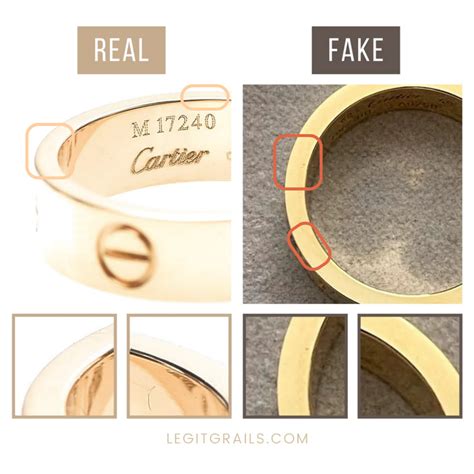 cartier fake vs real