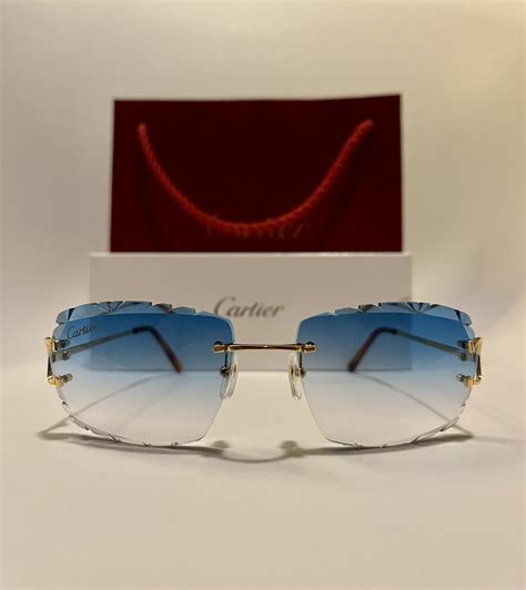 cartier glasses with diamonds price