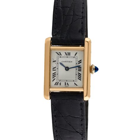 cartier louis tank watch ladies