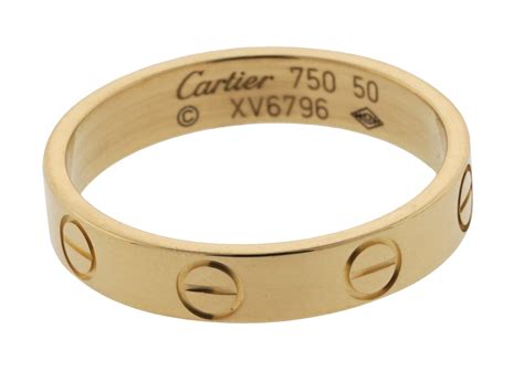 cartier love band ring
