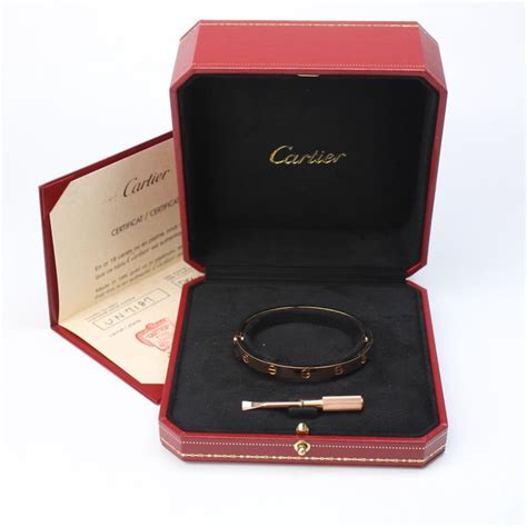 Cartier Love Bracelet Certificate