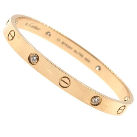 cartier love bracelet size 17