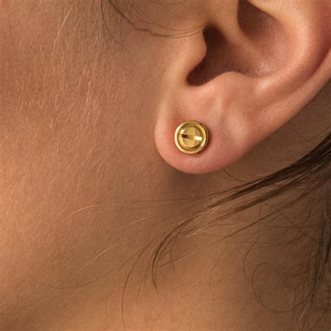 cartier love earrings stud
