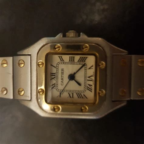 cartier paris 925 swiss 17050343 wrist watch