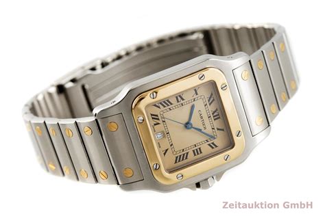 cartier santos stahl gold