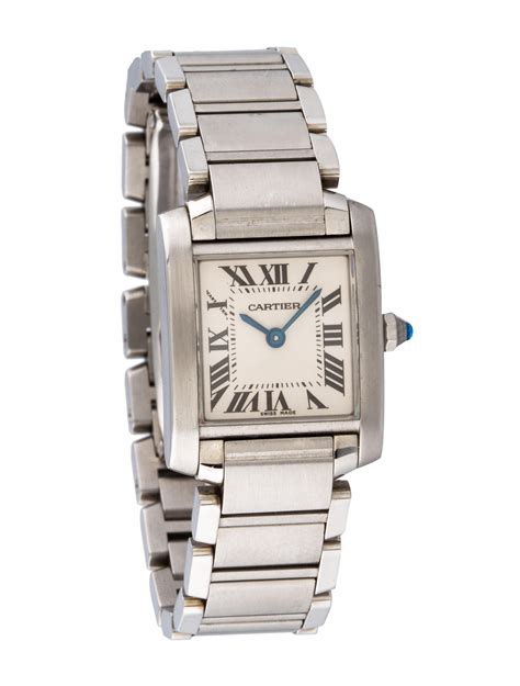 cartier tank watch francaise quartz