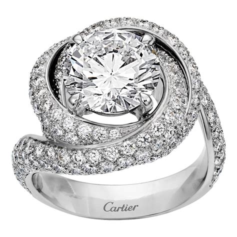 cartier trinity diamond ring history