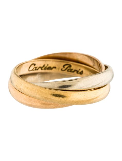 cartier vintage trinity ring