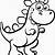 cartoon dinosaur pictures to color