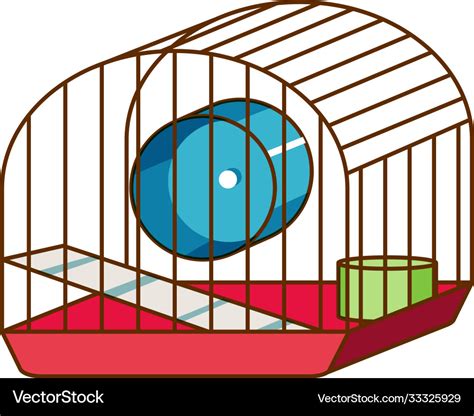 Cartoon Cage Drawing